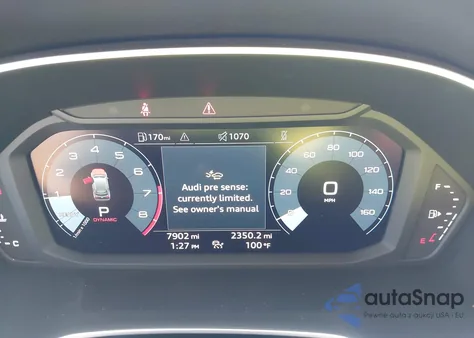 2024 Audi Q3 Premium 45 Tfsi S Line Quattro Tiptronic z USA, uszkodzony, nr VIN WA1DECF34R1168747